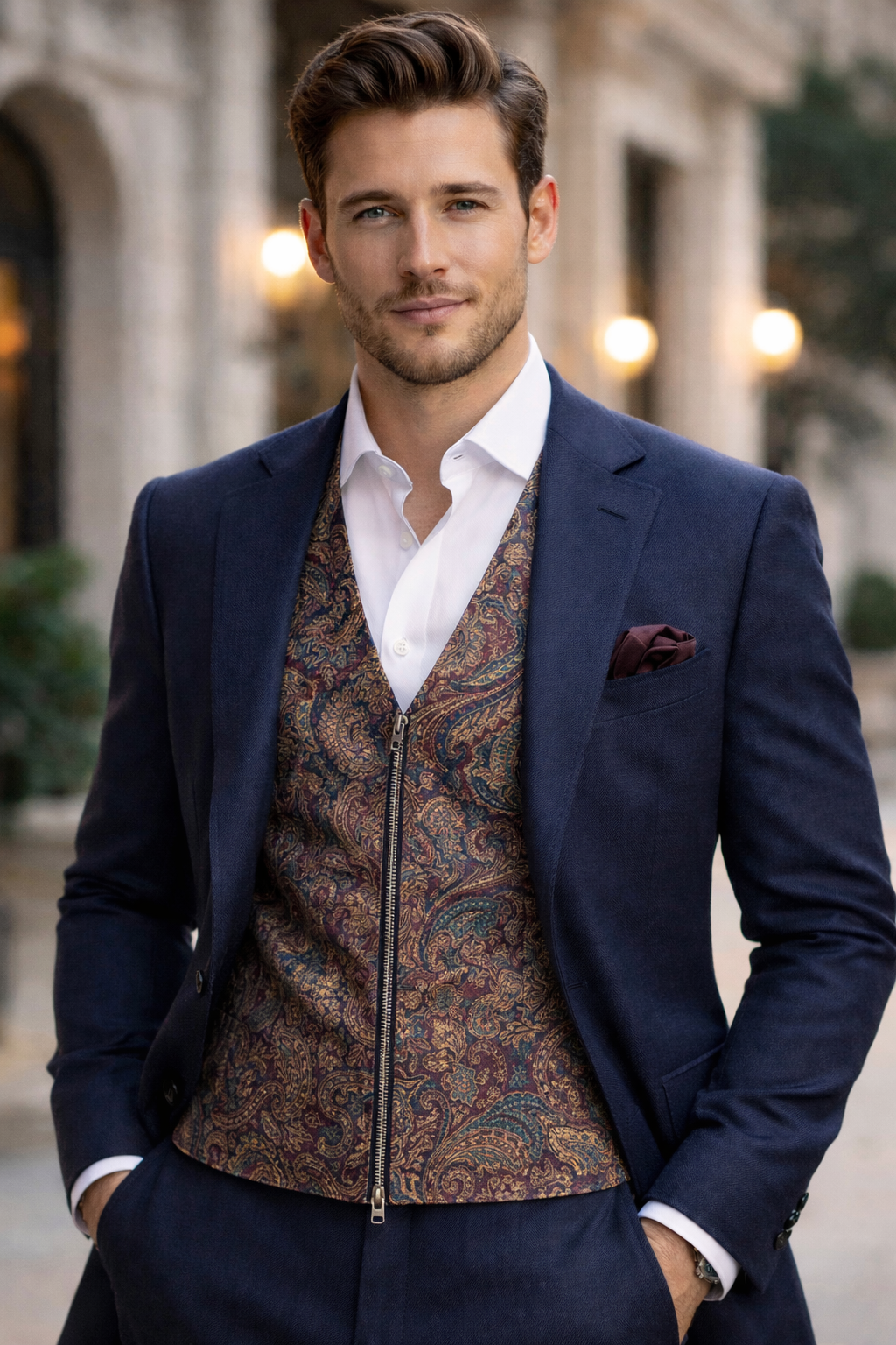 The Ashford with the Mumbai Vest